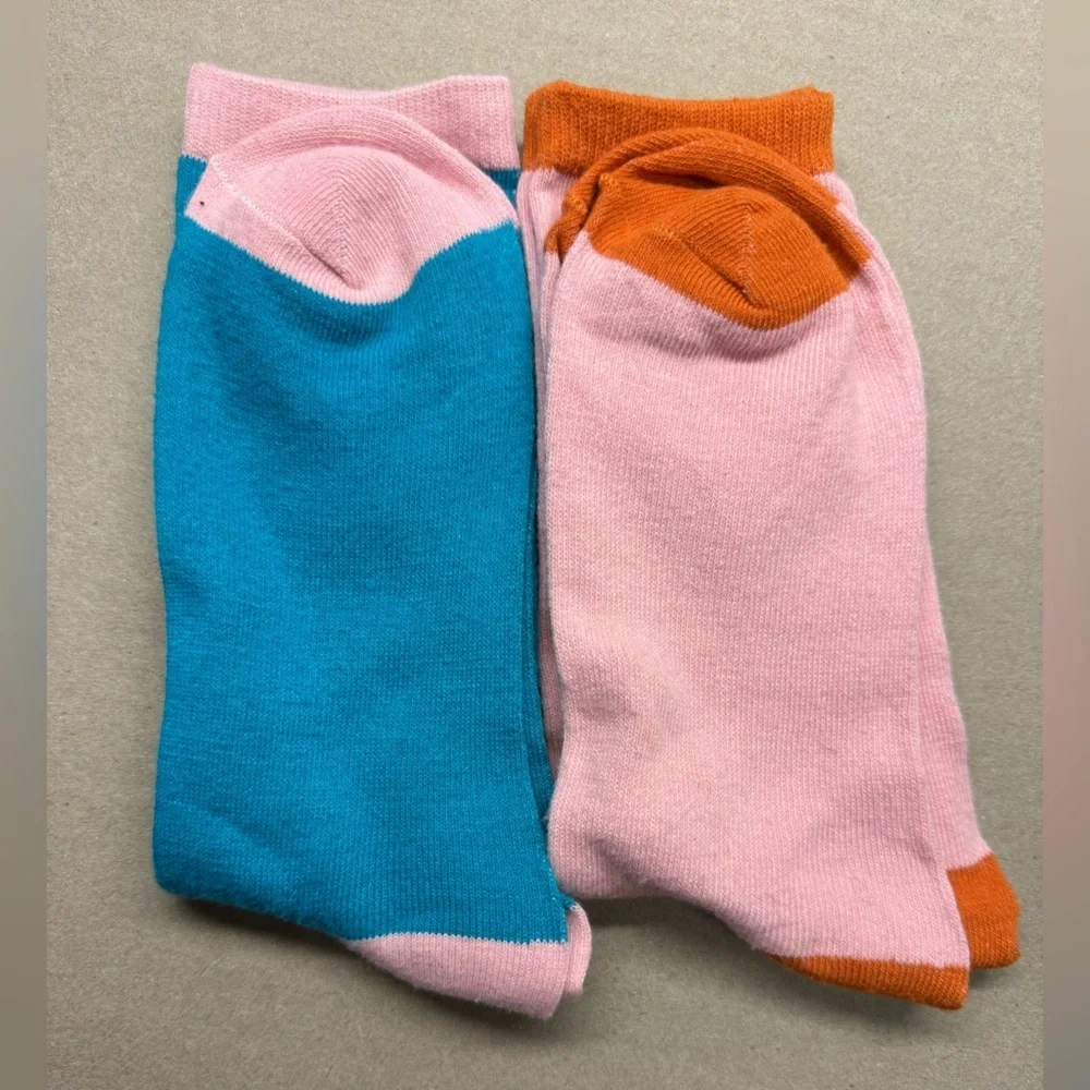 2 pairs Adult Size 6-12 Comical Thanksgiving Socks NWOT